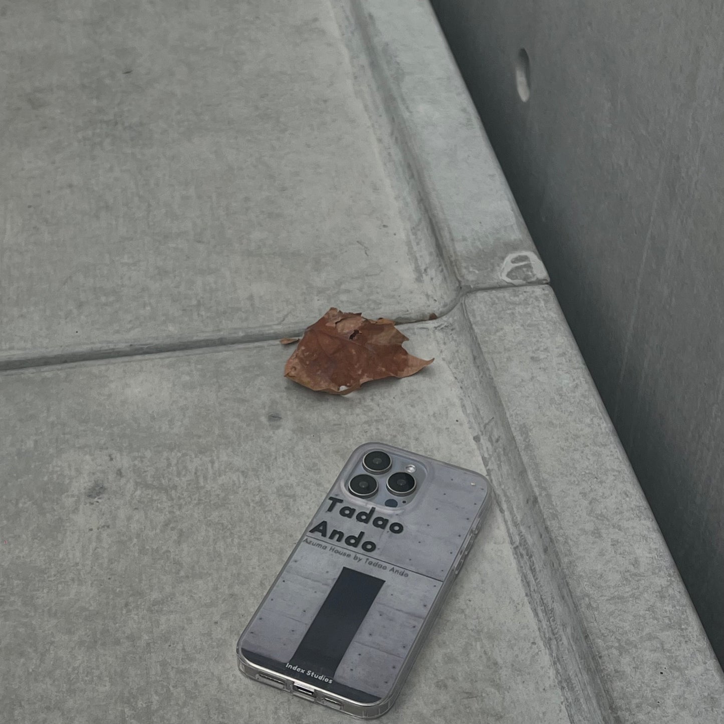 Index Studios x Tadao Ando iPhone Frosted Case Architectural series I - Azuma House