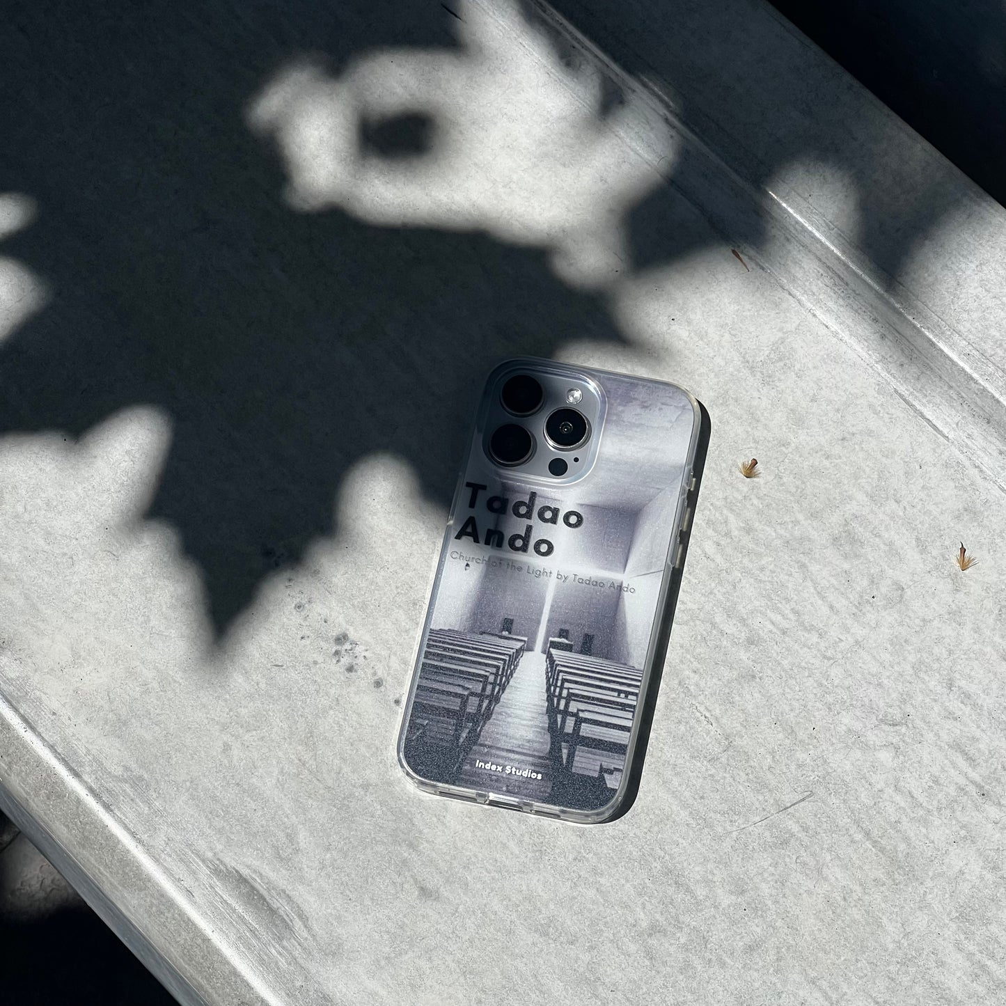 Index Studios x Tadao Ando iPhone Frosted Case Architectural series I - Church of Light