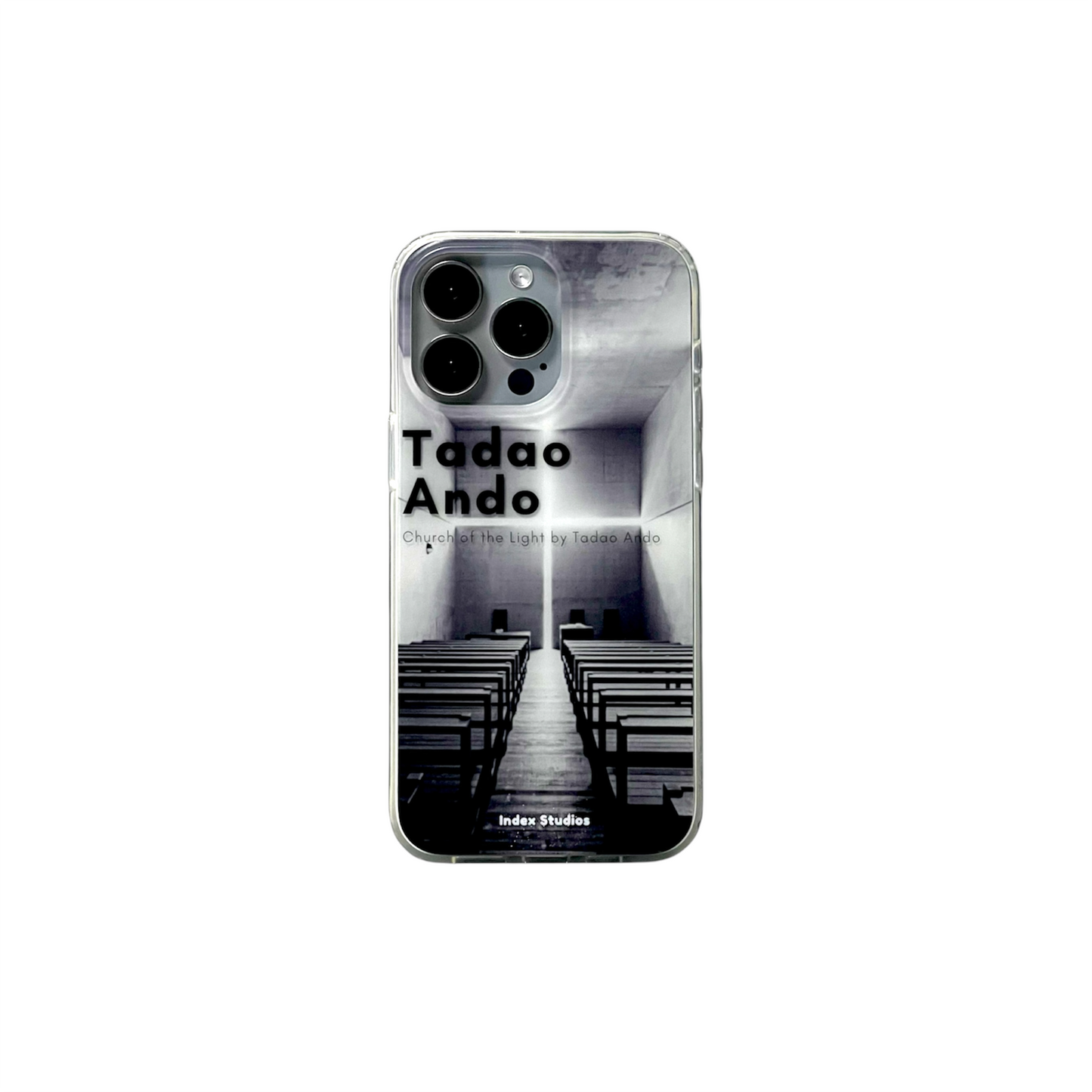 Index Studios x Tadao Ando iPhone Frosted Case Architectural series I - Church of Light
