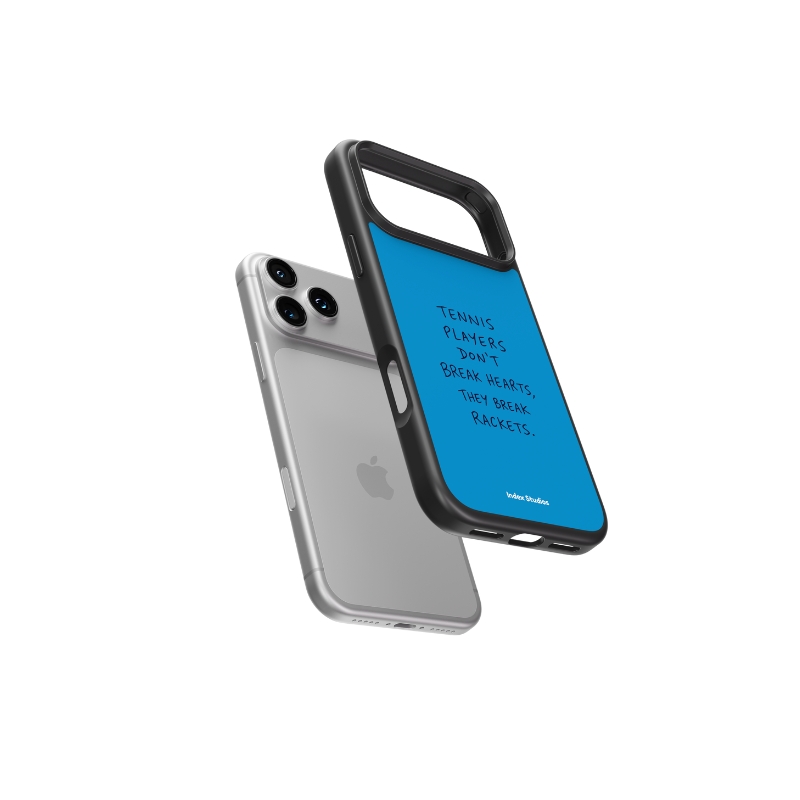 Index Studios Tennis Series – “Don’t Break Hearts” iPhone Case MagSafe
