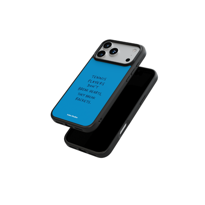 Index Studios Tennis Series – “Don’t Break Hearts” iPhone Case MagSafe