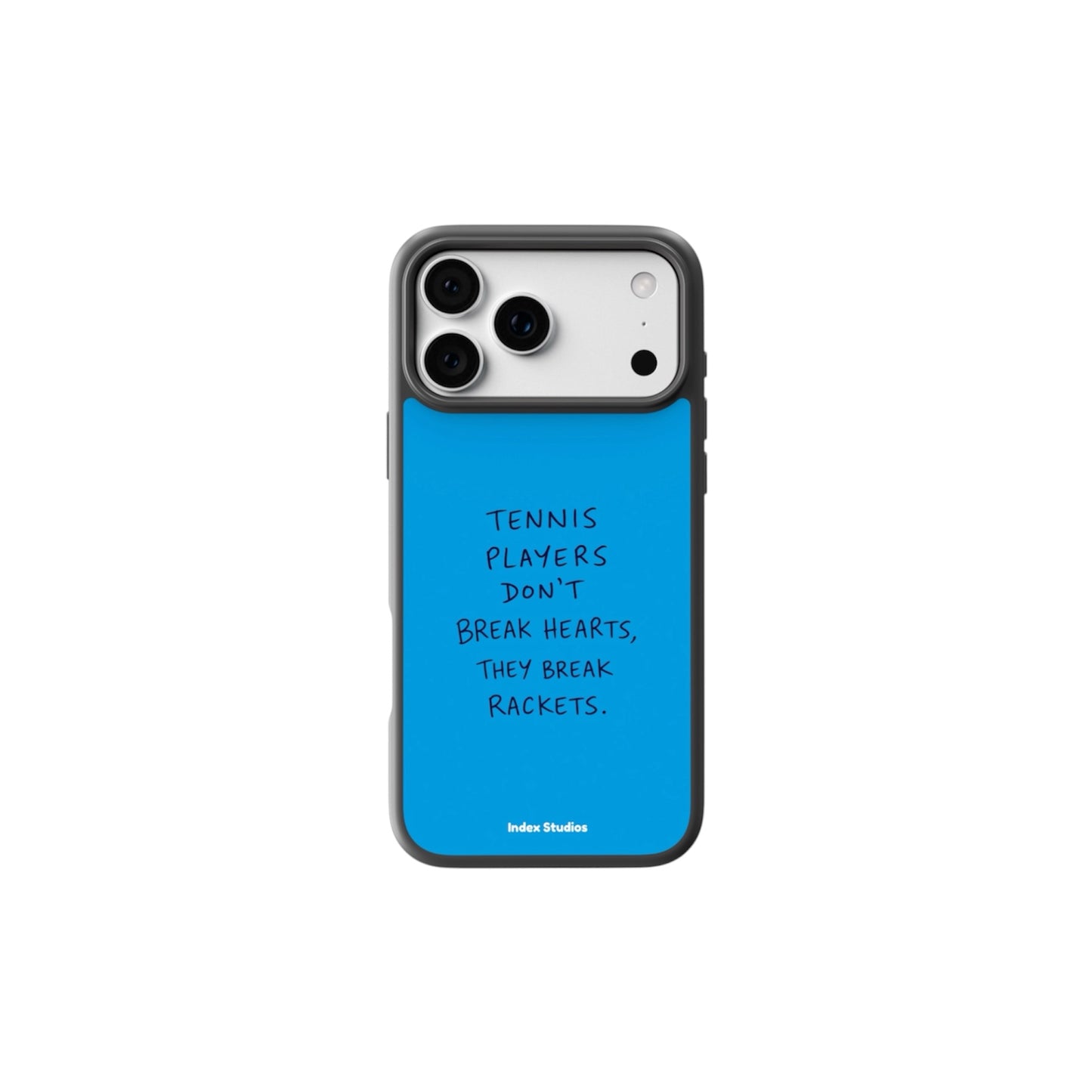 Index Studios Tennis Series – “Don’t Break Hearts” iPhone Case MagSafe